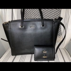 *almost NEW* KATE SPADE tote and wallet